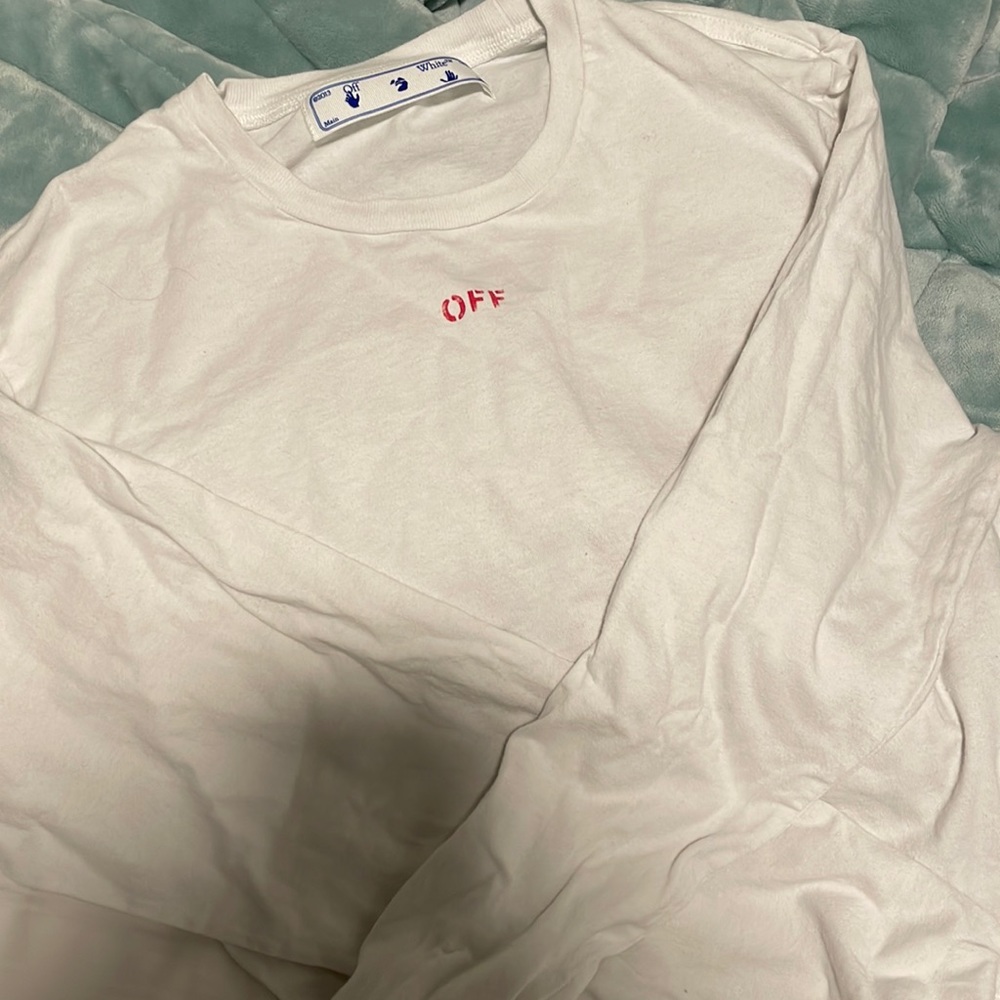 Off white Stencil Tee